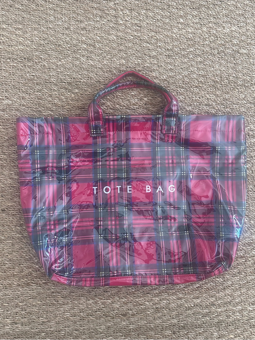 Tartan Plaid Tote Bag Purse
